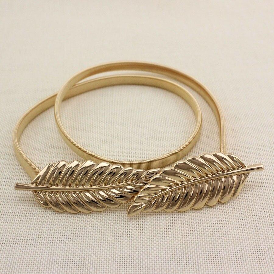 Golden Leaf Belts for Women Rhinestones Belt Girlfriend Bridal Gowns Belts Metal Luxury Ribbon Belts Wedding Sash Gift