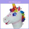 Unicorn Horse Mask Latex Costume For Halloween Party Cosplay