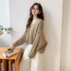 MOCANA Women's V-Neck Loose Knit Sweater