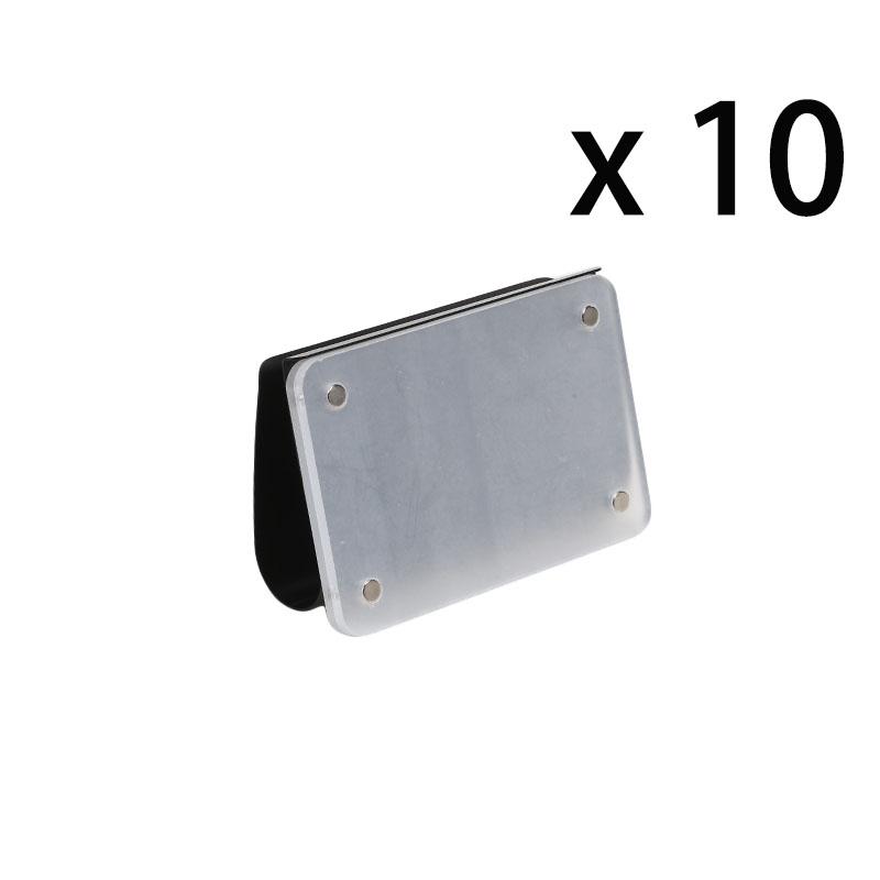 Car Picture Holder for Sun Visor Magnetic Car Visor Photo Clip Vertical Photo Display Clear Car Picture Frame 1/2/4/6/10PCS