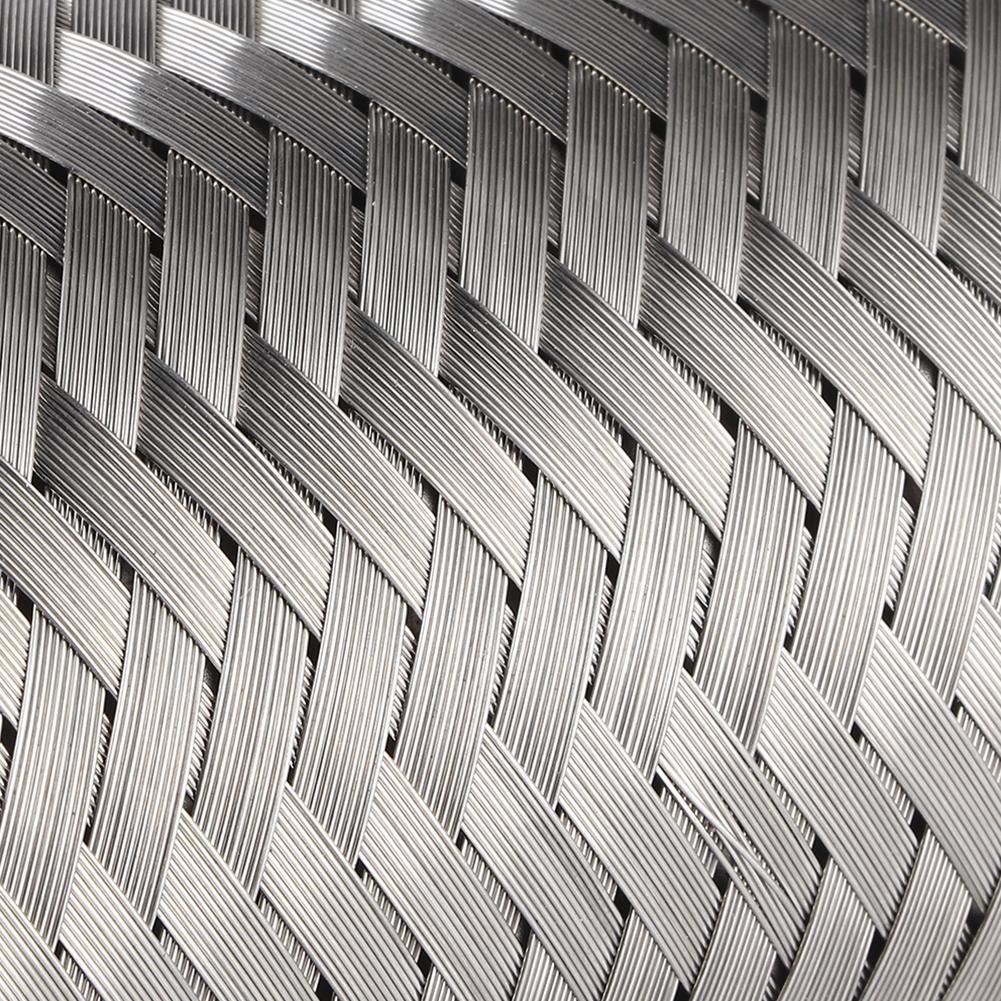 Stainless Steel Exhaust ble Pipe Joint Tube Car Accessories