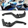 Pair of Brake Clutch Lever Handle 6 Position Adjustable Fit for Suzuki GSXR 600 750 1000
