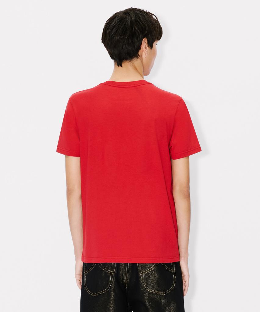 Kenzo Men'S Lny Guts Bokeh Flower Slim Red Short Sleeve T-Shirt_K265Amtl05Rdx