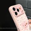 Applicable to Apple 11 mobile phone case popular cartoon advanced sense iphone11 all-inclusive lens floral puppy bear