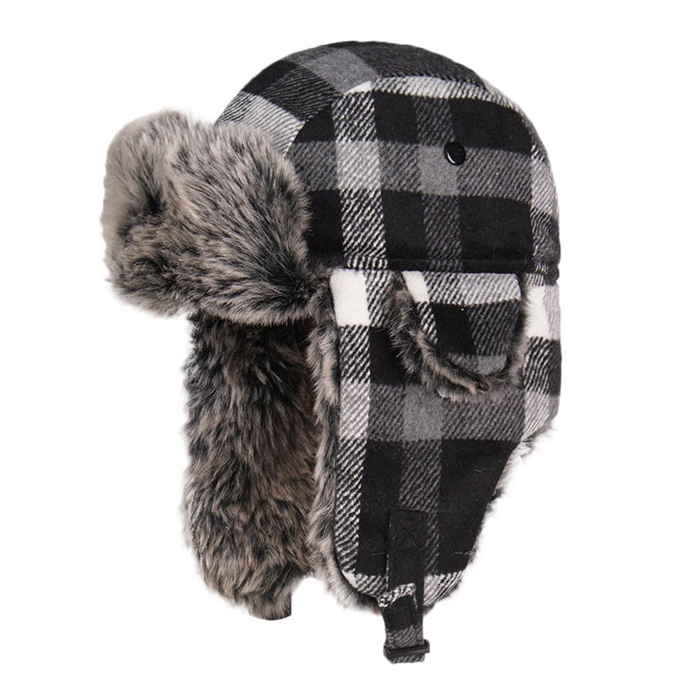 Winter Warm Earflaps Fur Bomber Hats 