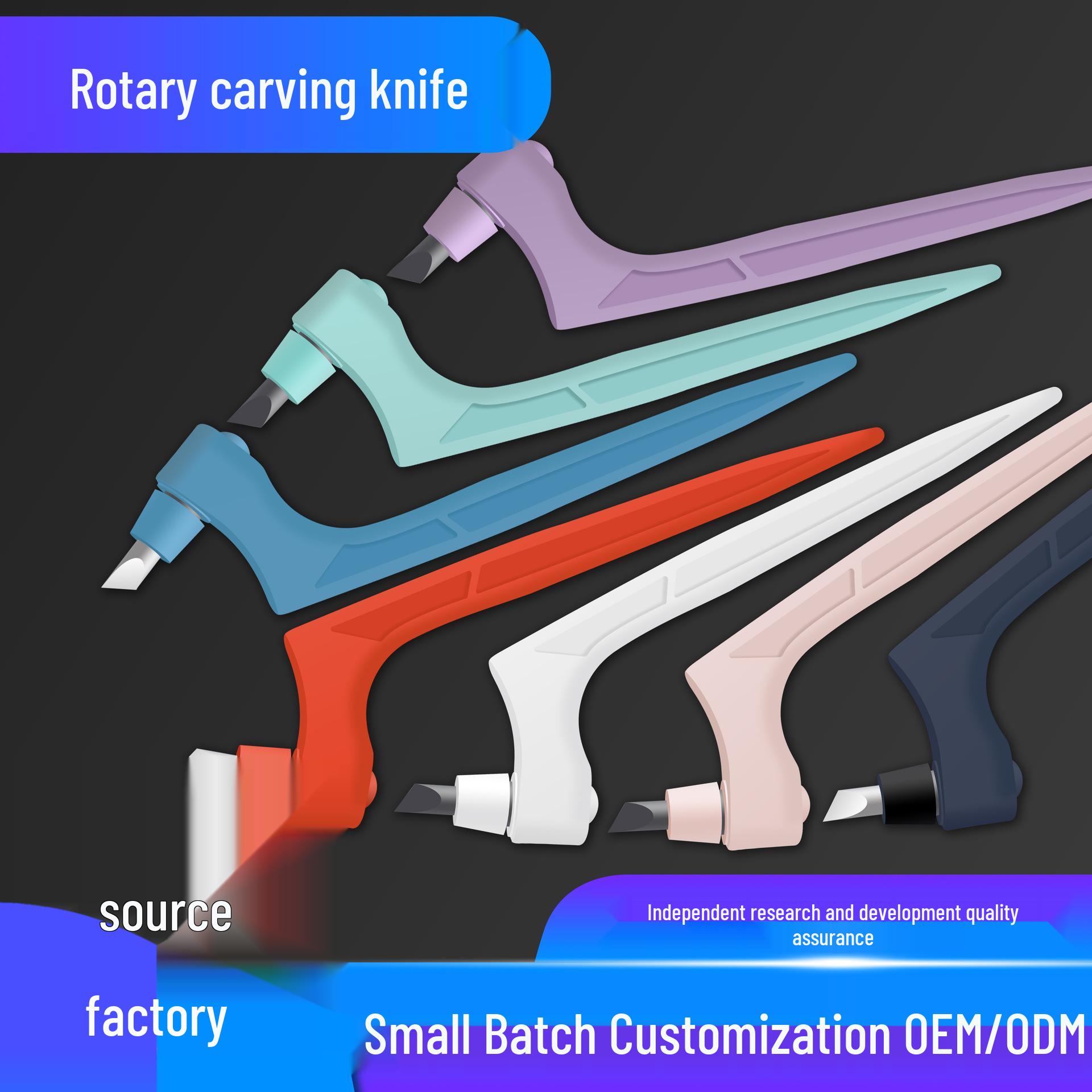 360° Rotating Craft Knife for Journaling and DIY Engraving Green