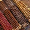 Hand-Rolled Rose, Jasmine & Osmanthus Incense Sticks - Natural, Handmade, and Scented for a Healthy Indoor Experience