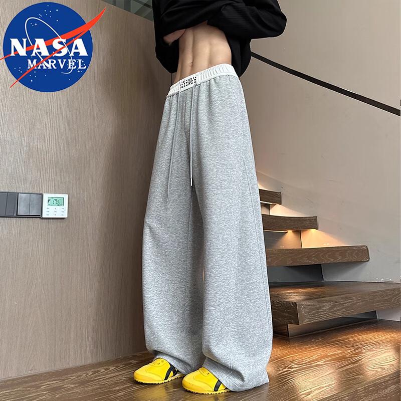 NASA MARVEL Men's Straight-Leg Casual Pants