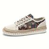 Damen Canvas Schuhe Lässige bestickte Stoffschuhe für Frauen
