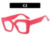 Big Square Eyeglasses Frames Women's Anti Blue Light Glasses New Trend Computer Goggles Glasses Transparent Optical Spectacle