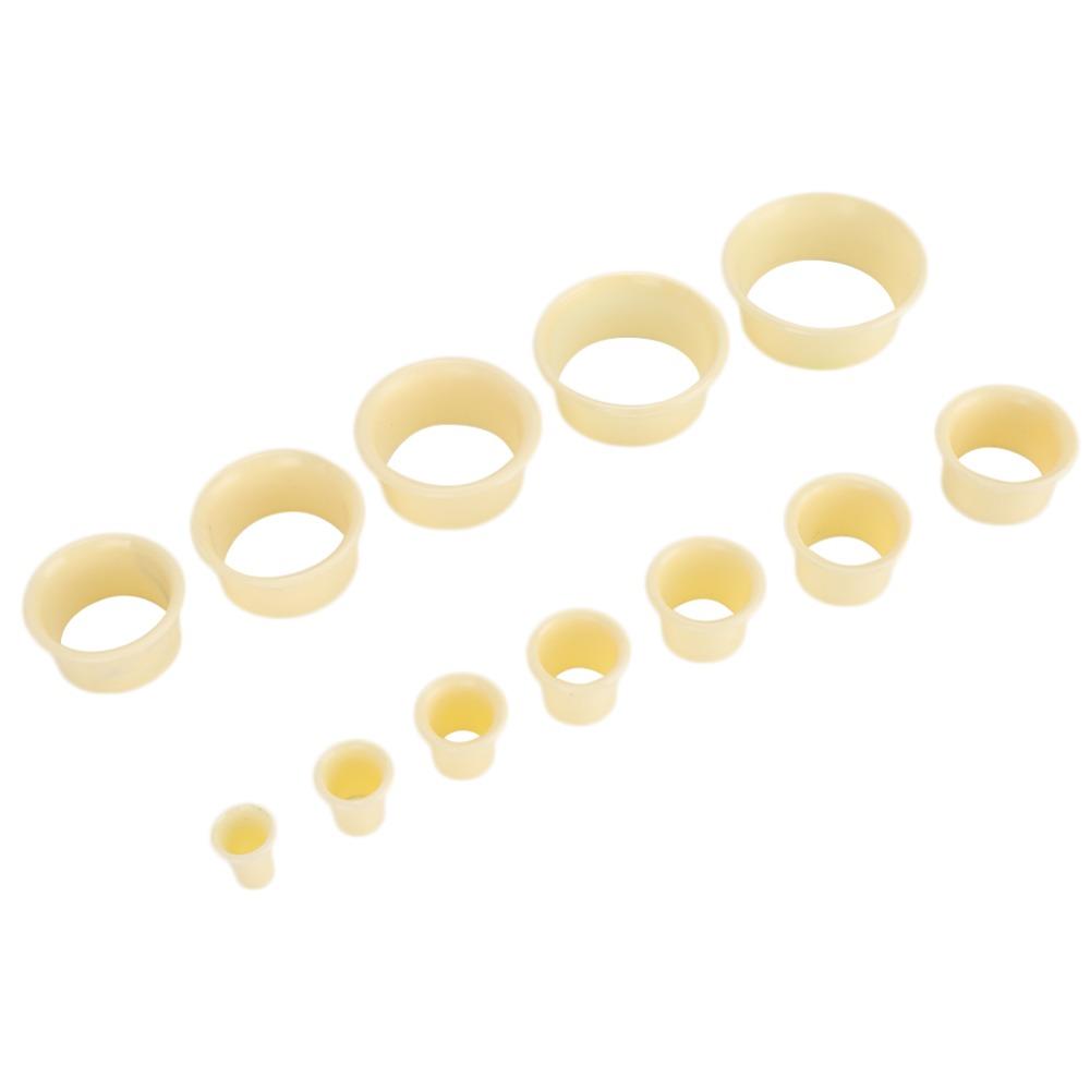 12pcs ABS Crafted Watch Movement Holder Assorted Sizes Watch Movement Seat Movement Repairing Accessory Watch Repairs