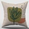 Digital Printed 4 Pieces 43 X 43 Cm Decorative Cushion Cover
