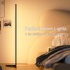 Smart RGBIC LED Corner Floor Lamp Music Sync 16 Million DIY Colors App&Remote Control Changing Ambient Lighting for Home Gaming