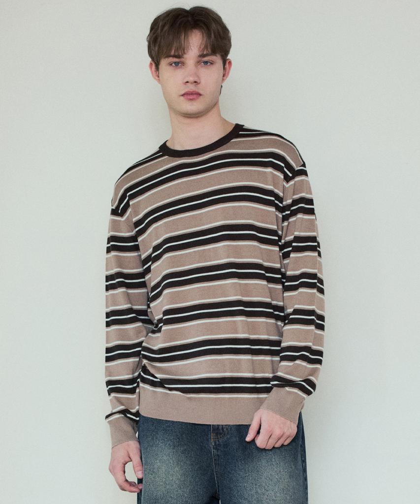Wednesday Oasis Always Haul Striped Knit_2 Colors (Wc25-Kn07)