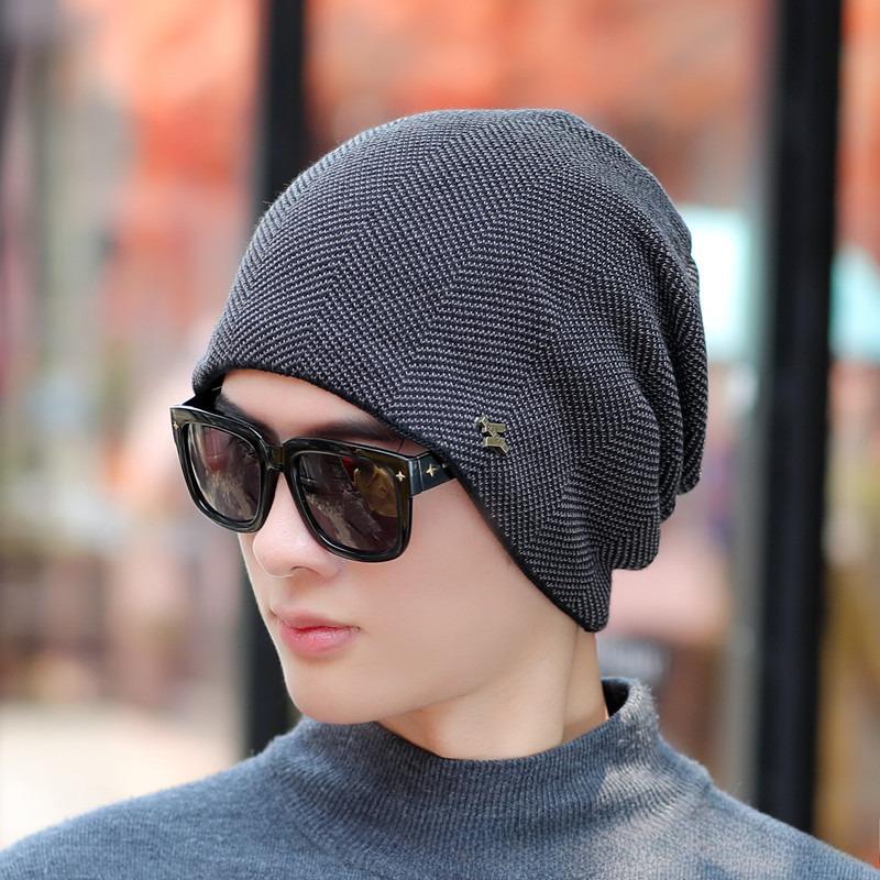 Cappello Caldo Invernale da Uomo Cappelli Casual Lavorati a Maglia per Adulti da Uomo Cappellino Monocolore da Esterno di Marca
