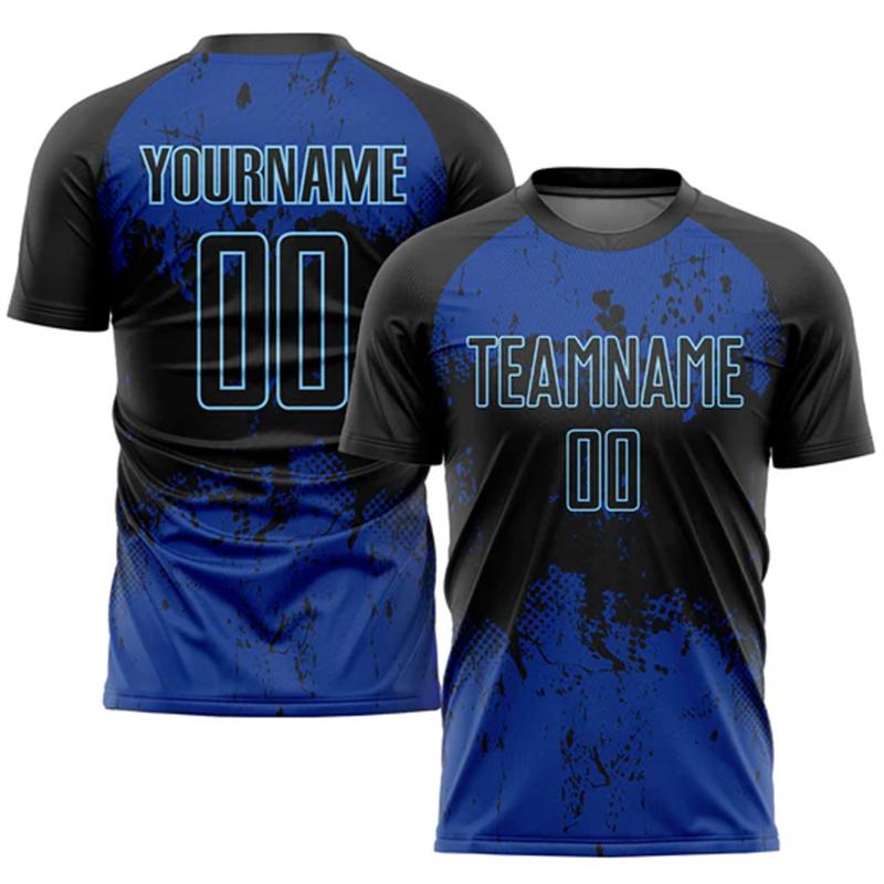 Summer Men Custom Name Football Jersey Street DIY Personality 3D Print Short Sleeve T Shirt Gradient Stripe