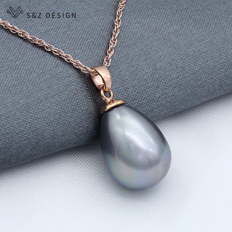 

Модное темпераментное ожерелье с подвеской в ​​форме капли воды для женщин, ожерелье цвета розового золота для свадебной вечеринки, ювелирные изделия