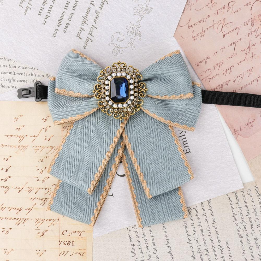 

Solid Color Gentleman s Bow Tie Blue Crystal Men s Suit Accessory Suit Accessories Style 9