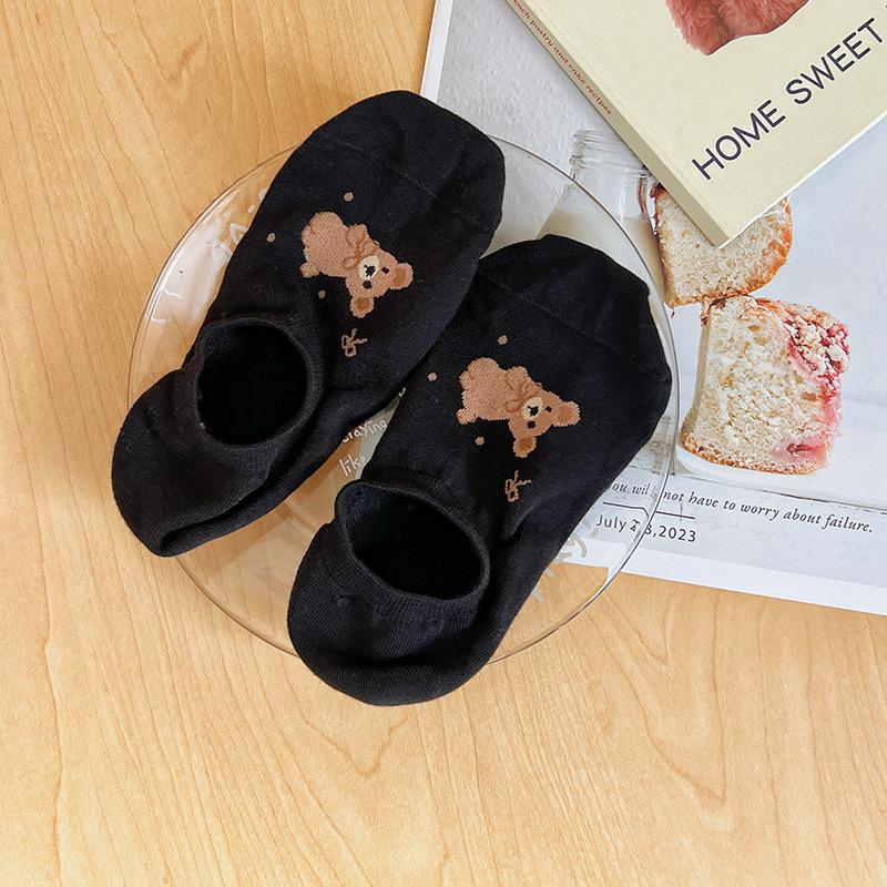 Female Summer Thin New Lovely Sweet All-go Breathable Invisible Student Boat Socks