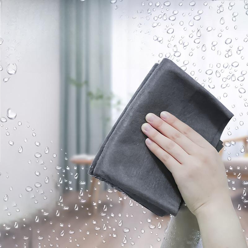 1/5/10 Stück Magisches Reinigungstuch für Glas und Spiegel – hinterlässt keine Spuren, kein Wasserzeichen, Scheuerschwamm für den Haushalt