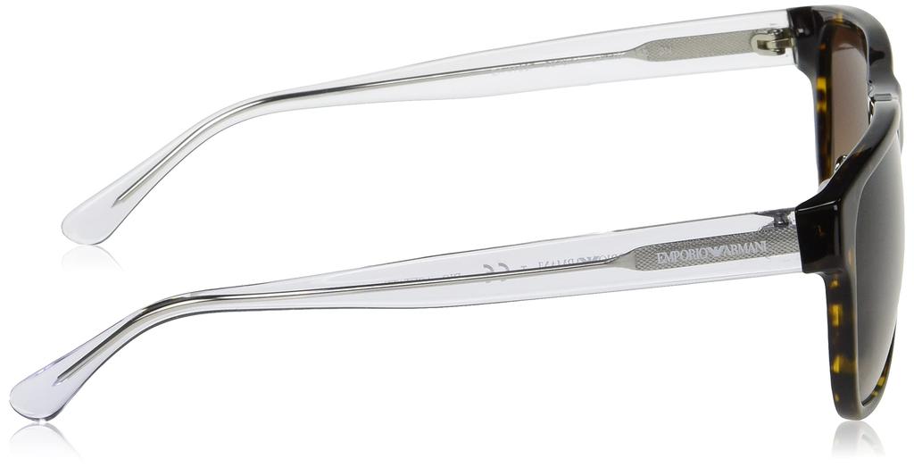 Sunglasses EA4163F 587913 BROWN LENS 57 [Emporio Armani] Men's HAVANA/GRADIENT