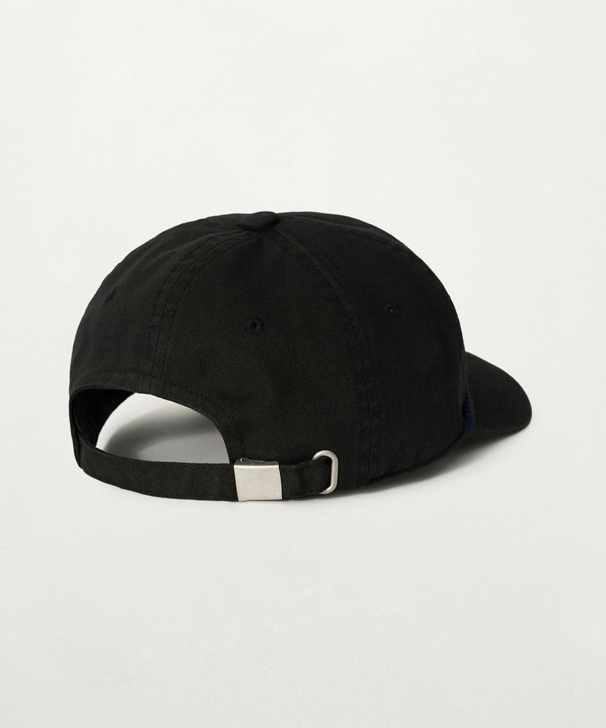Seteo Crest Logo Loop Ball Cap Black