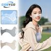 Gobygo 1Pcs Sun Protection Mask Outdoor Protect Against Ultraviolet Rays Coolness Ear-Hanging Mask Golf Badminton Tennis Sports