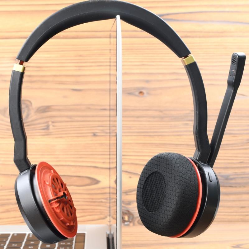 Replacement Ear Cushions Soft Sponge Earpads Comfortable Fit Noise Isolation For Evolve75 75+ /75UC/75MS Headphones