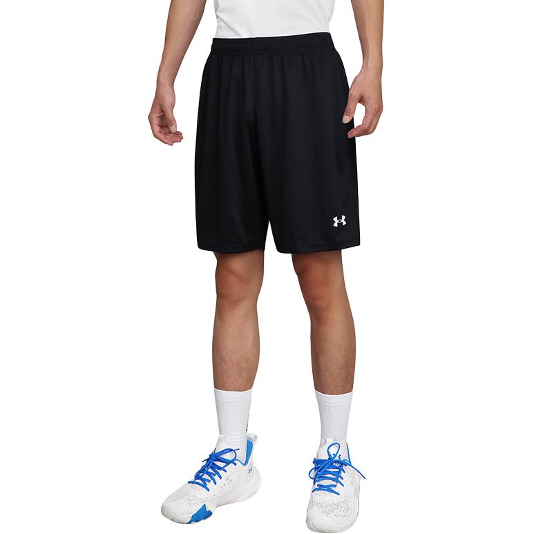 Under Armour Basketball Knit Training Shorts Men Shorts Black 21500201-001