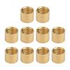 Billiard Cue Ferrules In Brass Material 10pcs for Snooker and Pool Use