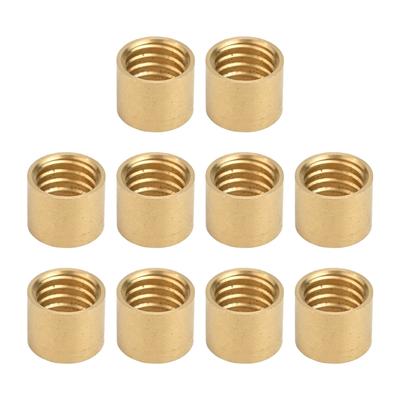 Billiard Cue Ferrules In Brass Material 10pcs for Snooker and Pool Use