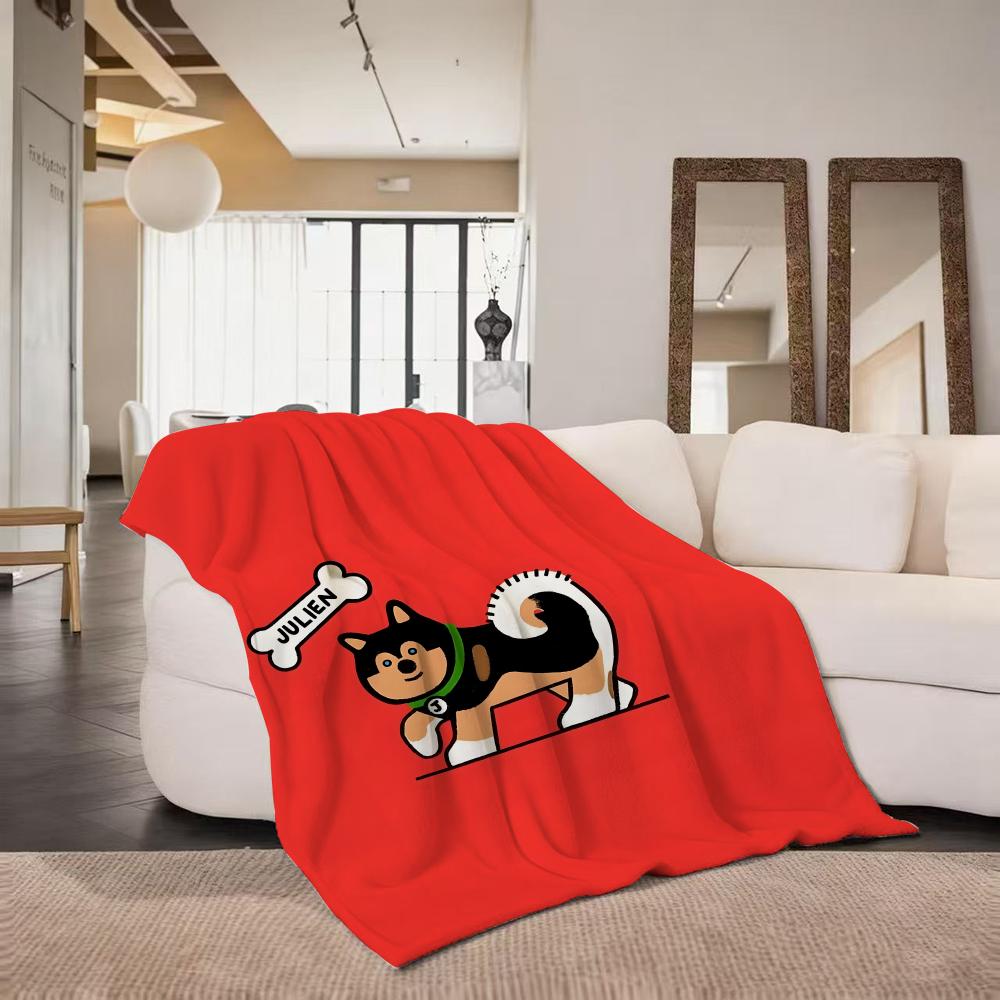 Illustrator K Karen Yoojin Throw Flannel Throw Blanket Suitable for Sofa Living Room Bedroom