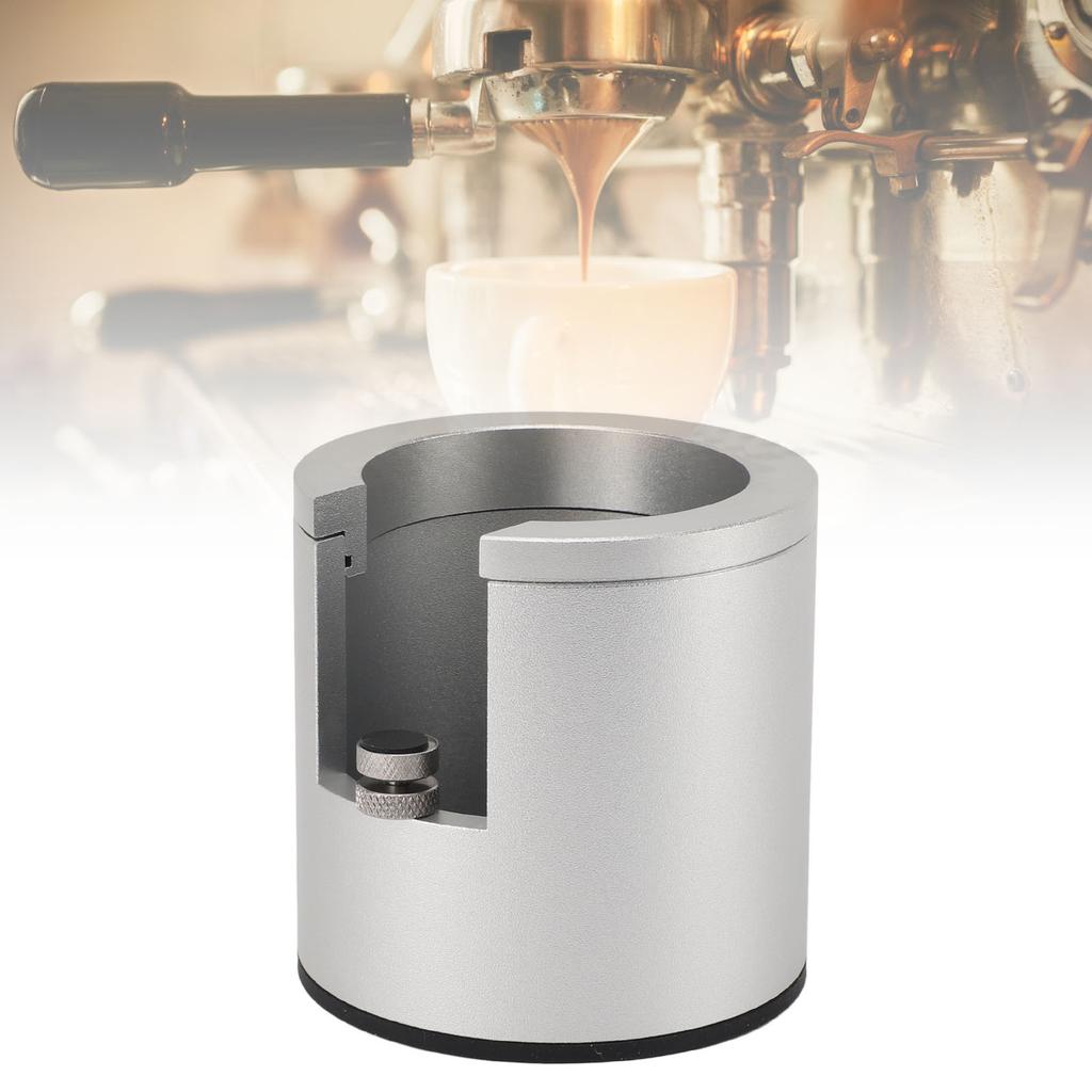 Portafilter Holder Tamper Stand Aluminium Alloy   Height Tamping Station Base for 51mm 5300CMm 58mm Portafilter