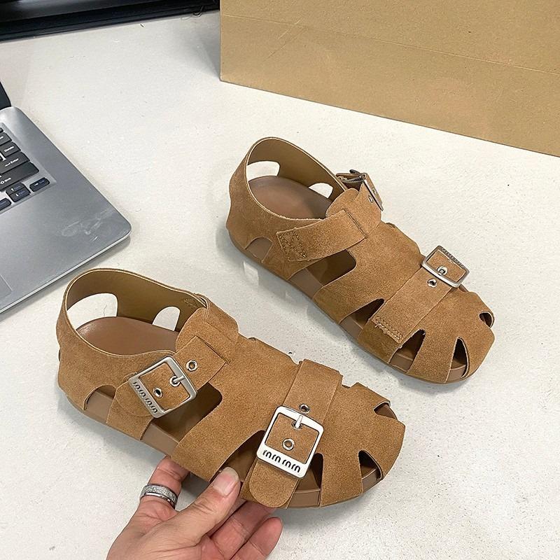 Summer New Retro Trend Versatile Wear Fashion Versatile Sandals Comfortable Women