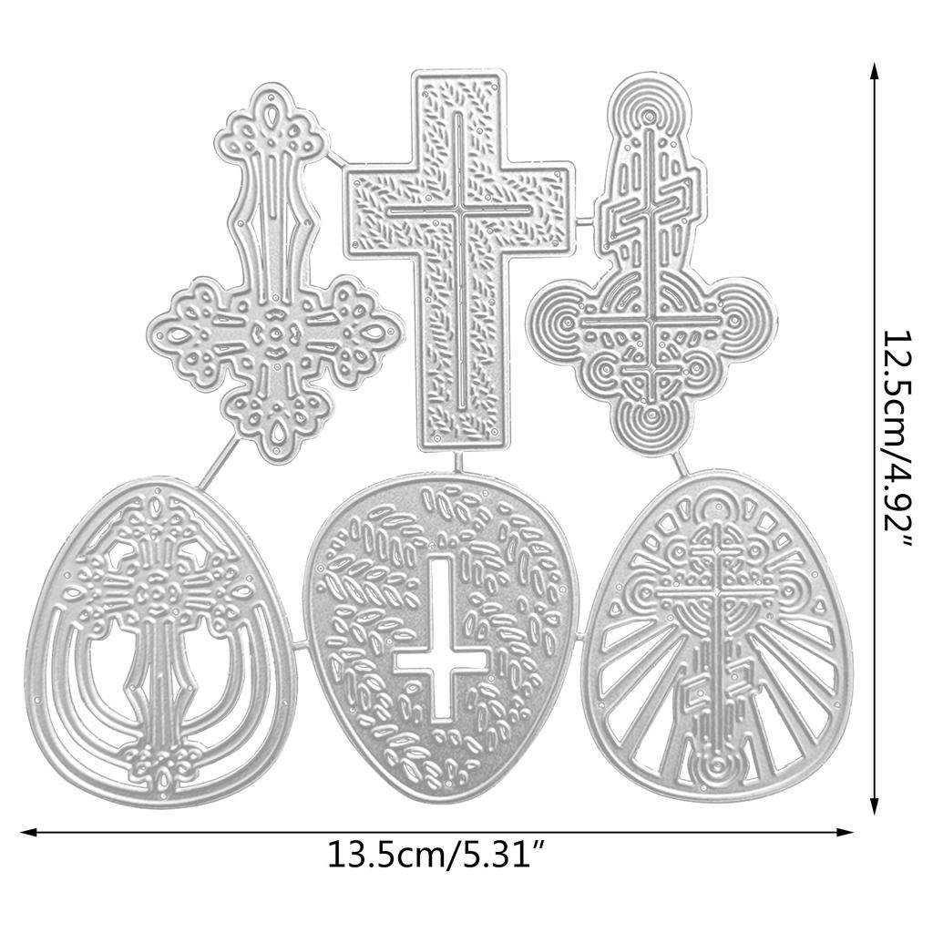 Easter Egg Cutting Dies DIY Craft Dies Handmade Ability Developing Template for School Classroom Teacher