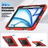 Heavy Duty Full-Body Protective Case for iPad 10 9.7 Pro Air 11 A16 Shockproof Cover Screen Protector Hand Shoulder Strap Stand