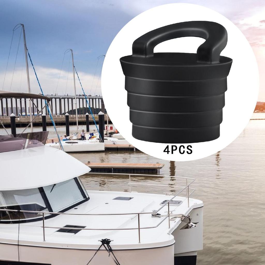 4 st Kayakgenomföringspluggar Båttömningspluggar Proppar för Små Vattenfarkoster Genomskrovsavlopp Marina Avloppshål Sit-on-Top Kanot