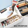 6 Pieces Mesh Drawer Cutlery Tray Ventilated Desktop Organizer Kitchen Utensil Storage Box  Bathroom