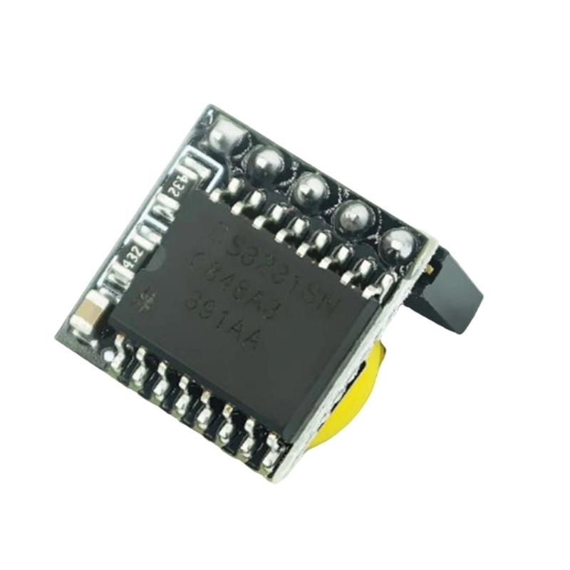 DS3231 Double Voltages 3.3V/5V Real Time Clock Module CR2032 Holder And I2C Interfaced Compatibility