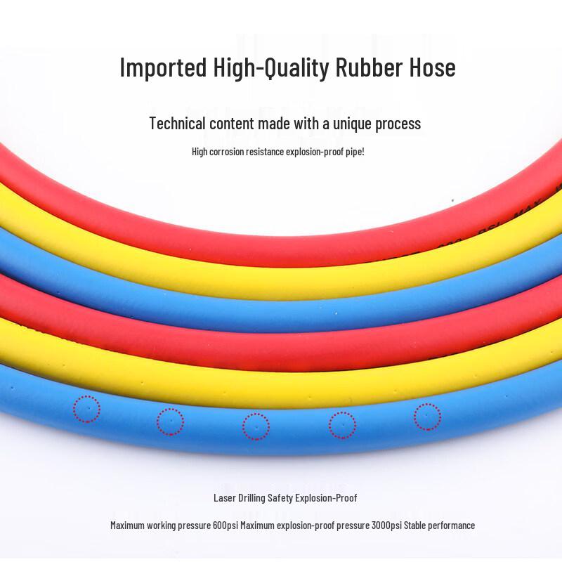 High-Pressure Refrigerant Charging Hose for Car AC