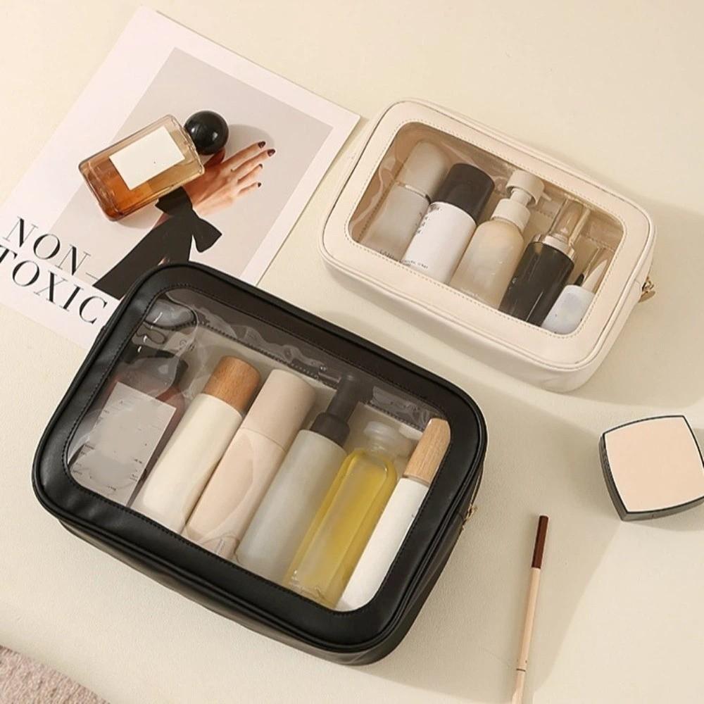 Transparent Cosmetic Bag Waterproof Storage Bag Simple Toiletry Bag Outdoor