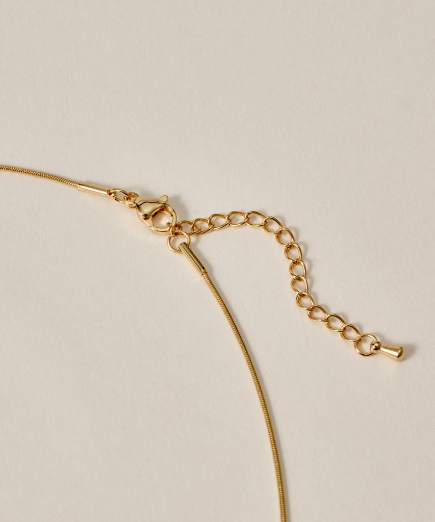 Novice Tokyo Round Chain Necklace 2-Piece Set [Stainless] / Gold
