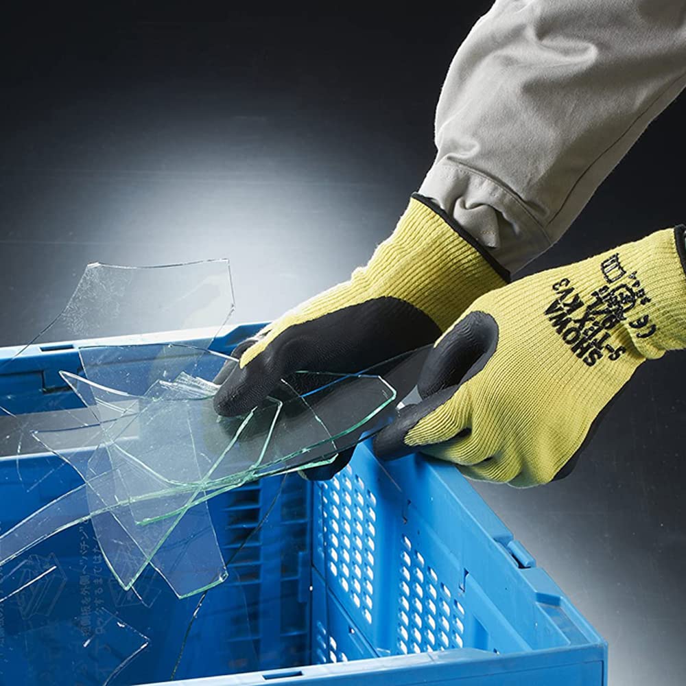 Showaglove KV3 Work Size 1 Pair of Cut-Resistant S-TEX Gloves, L, (Set 2)