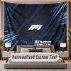 Custom Name Text Tapestry F1 Personalized Polyester Wall Tapestry For Bedroom And Room