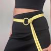 Fashionable belt for women, 2026 new style, with skirts, Korean version, circular knot, retro, spicy girl accessories, high-end