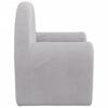 vidaXL Children's Sofa Bed Light Grey Soft Plush