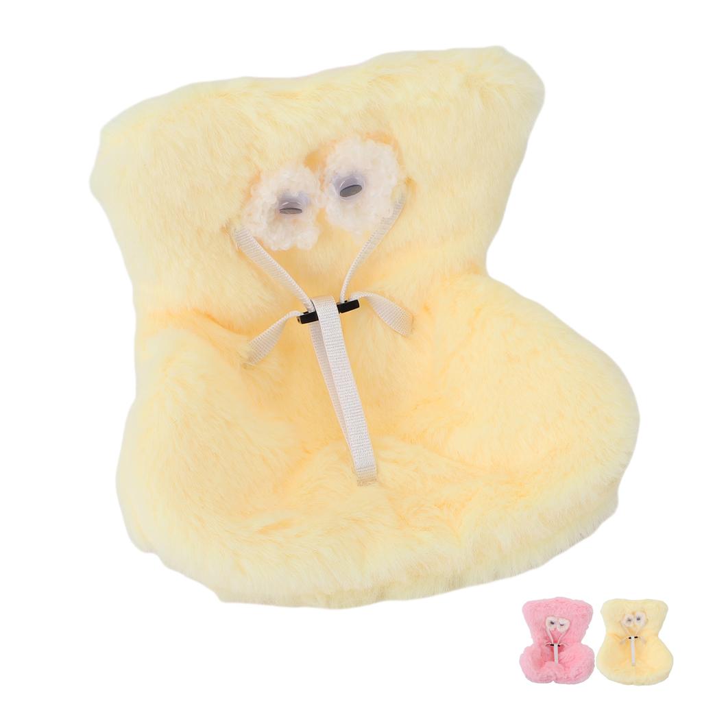 Doll Car Seat for Car Air Vent Cute Functional Soft Furry Safety Car Seat Ornament Decoration Displa