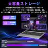 laptop Windows 11 IPS quiet CPU Celeron J4105 than N4000 and up to DDR4 Japanese keyboard with screen 2 x USB SSD expansion Office-equipped & Pro,