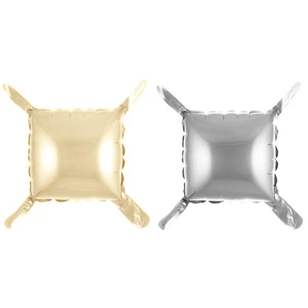 25PCS/Set Double Side Balloons Background Wall Multicolor Garland Kit Balloon Wall Backdrop Square Decoration Supplies