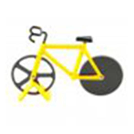 Novelty Bicycle Shape Pizza Cutter Dual-Wheel Slicer Kitchen Home Decor Tool